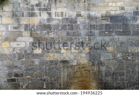 Old stone wall, background