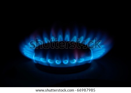 blue flame burner