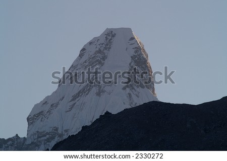 stock photo : 8000 meter Peak