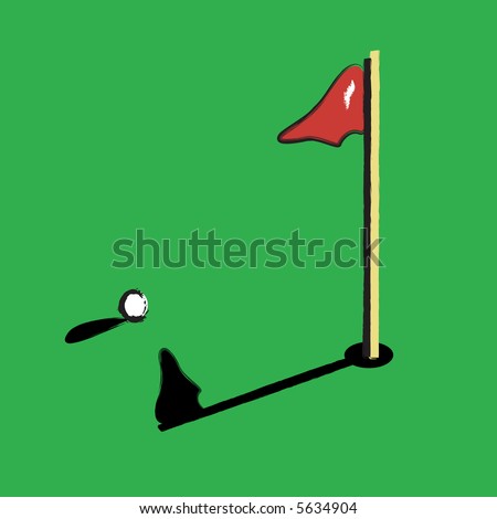 golf club clip art. stock vector : vector clip-art