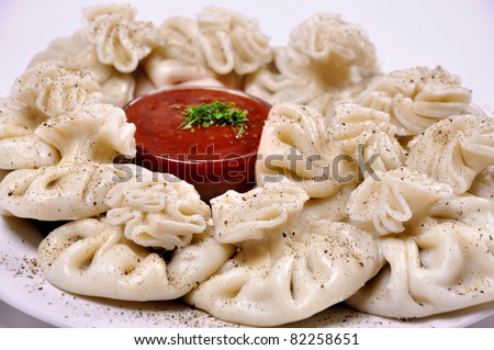 Khinkali Pelmeni The Georgian Dumplings With Black Khinkali Pelmeni The Georgian Dumplings With Black