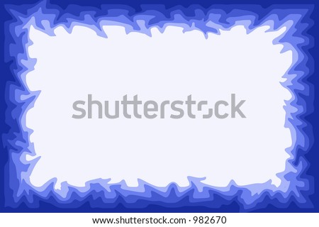 Blue Border Design