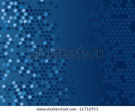 Blue+hexagon+wallpaper