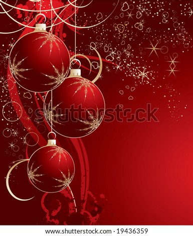 Logo Design Wallpaper on Christmas Abstraction  Vector Illustration For Design  Copyright