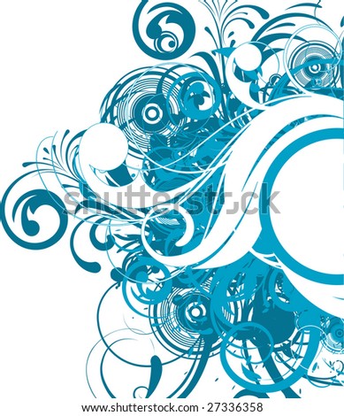 abstract designs backgrounds. stock vector : Abstract floral