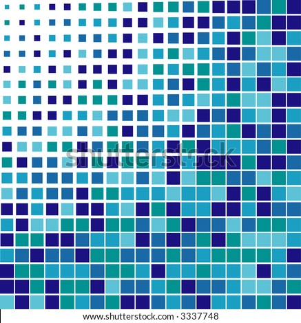 tile wallpaper. Blue Tile Retro Background
