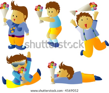 Flower Boy Stock Photo 4569052 : Shutterstock