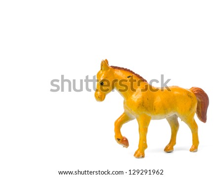 Plastic Toy Animal Horse