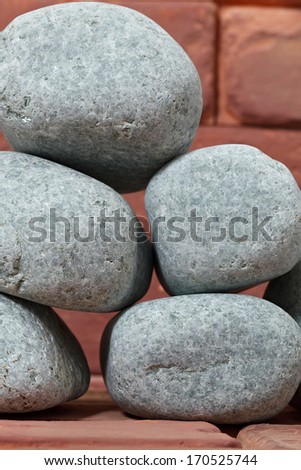 Sauna stones.