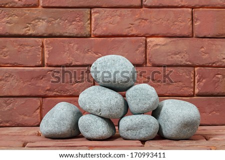 Sauna stones.