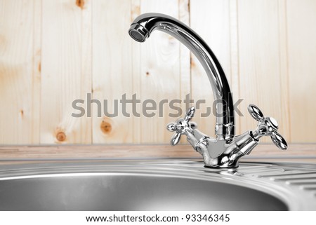 The kitchen water crane