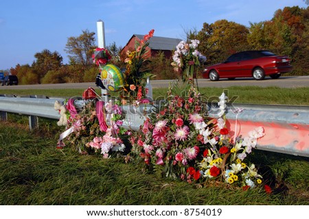 accident roadside traffic memorial shutterstock search