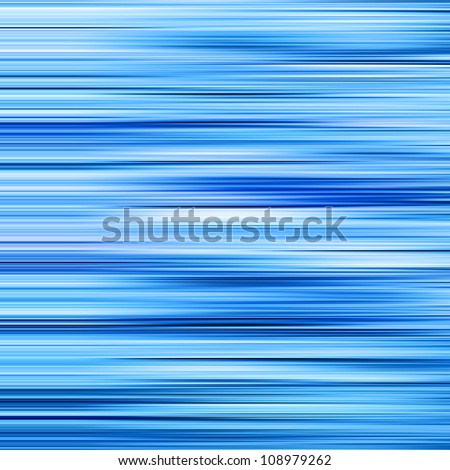 Bright Blue Horizontal Stripes Abstract Background Stock Photo