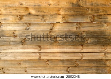 Wooden fence close up.