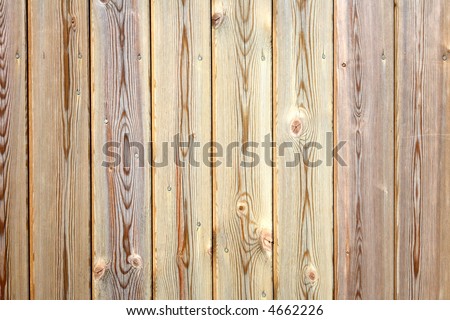 Close up of wooden fence panels.  Makes a good background.