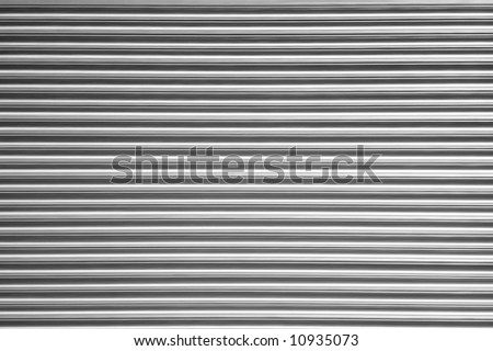 Corrugated metal abstract background.