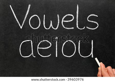 vowel letters