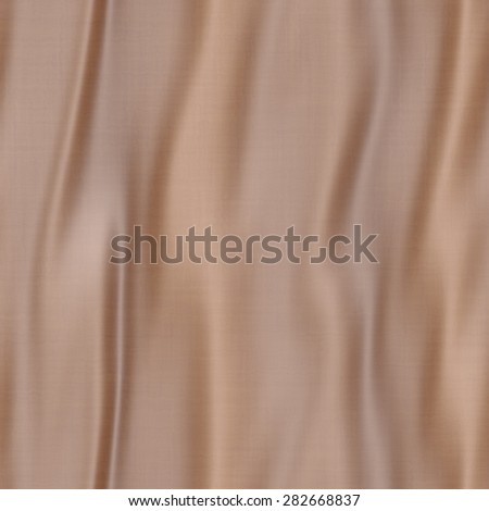 Seamless smooth wavy folded cloth fabric texture
