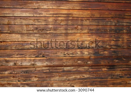 Wood siding