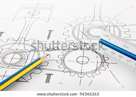 Design mechanical drawing and drawing instruments.