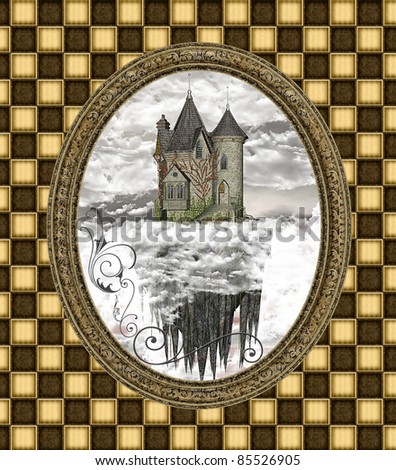 Wonderland series - through the looking glass - castle over the clouds