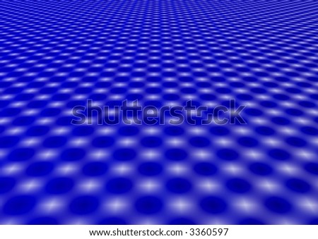 Background with elements of bright patches of light on blue surfaces