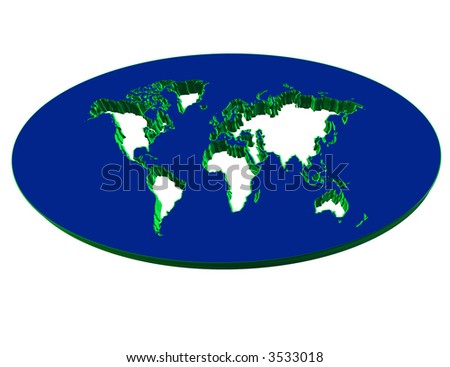 continents of world. blank map of world continents.