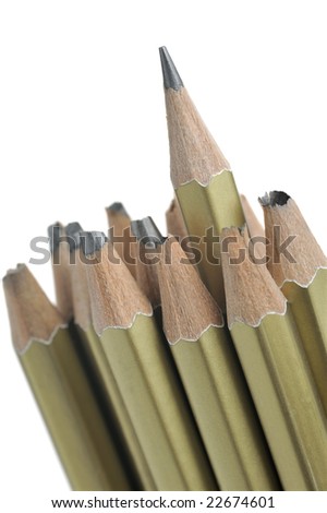 The whole and broken pencils