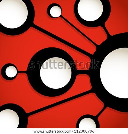 Abstract connection scheme Template for a text Abstract connection scheme Template for a text