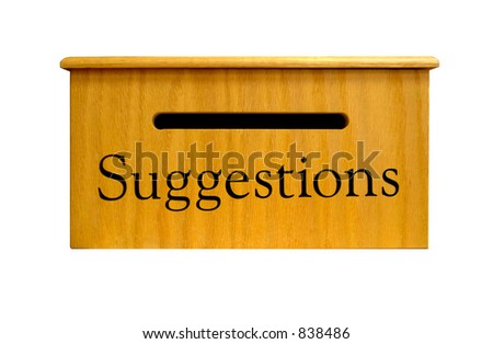 Wooden Suggestion Boxes