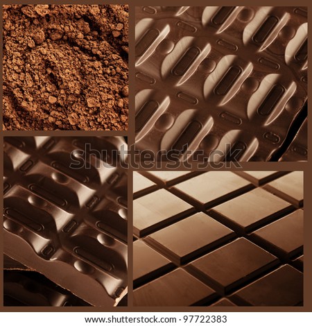 Collage Chocolate