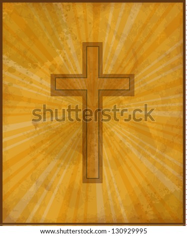Christian catholic ancient grunge background