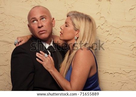Man not interested in the woman