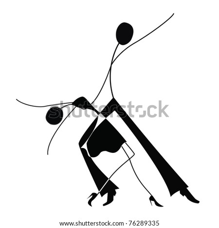 Dancer Stick Figure