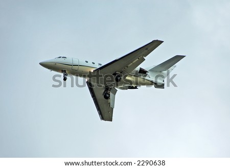 Charter jet for corporate travel
