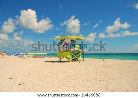 miami lifeguard towers