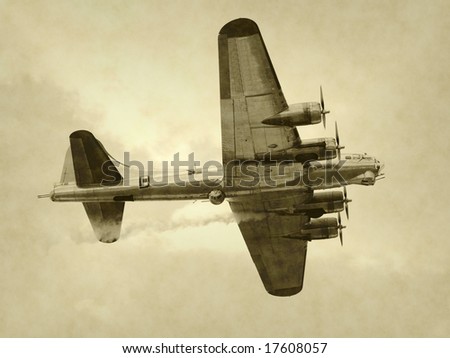 WOrld War II era American bomber