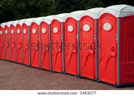 Red Toilets