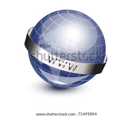world globe vector. stock vector : World globe vector illustration, 10eps