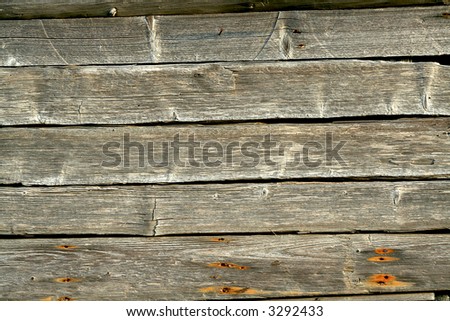 Old wooden surface. On it it is possible something to write
