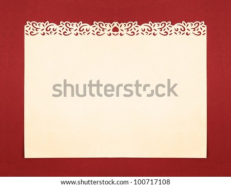 cut out border