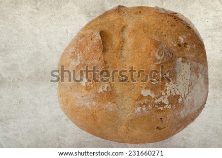 Italian bread on grunge background More Photos like this here...