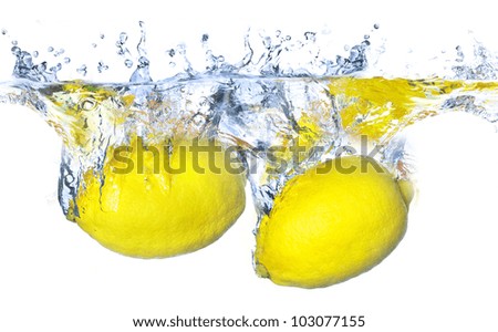 Lemons In Water