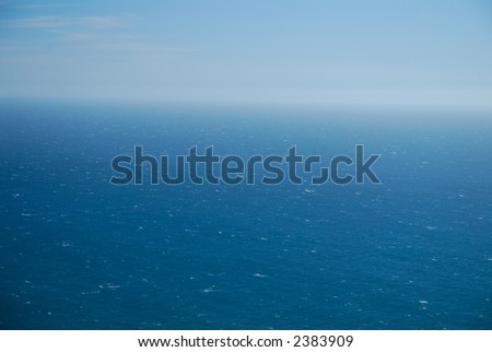 Ocean from above