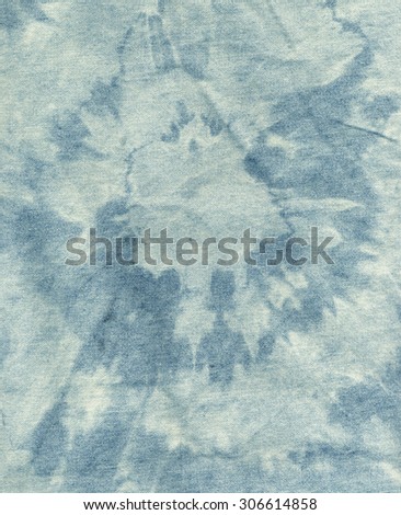 Old cloth. Blue and white color jeans texture background. Boho, bohemian, retro, grunge, vintage style. Vintage concept or conceptual old retro aged fabric Soft pastel color