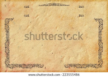old vintage victorian paper, paper background for your message