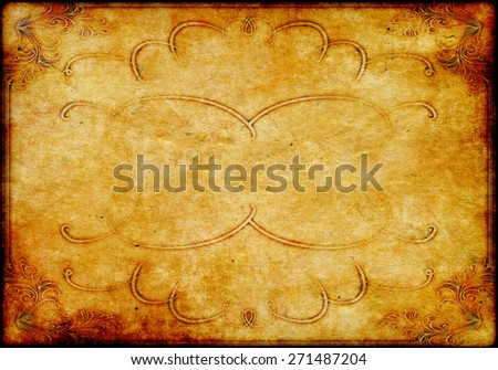 old Conceptual victorian grunge paper, vintage peper background with space