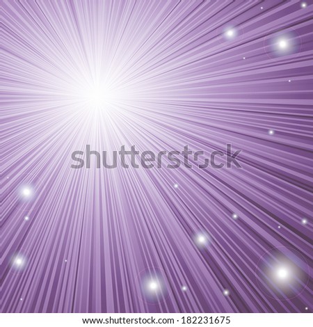 abstract background of purple color burst from the upper left corner with flare.