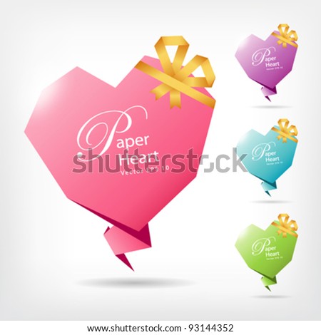 Paper Folding Heart