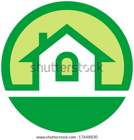 real estate logo vector. stock vector : Real estate